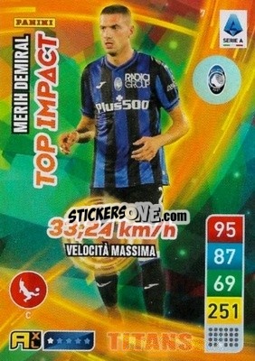 Figurina Merih Demiral - Calciatori 2022-2023. Adrenalyn XL TITANS
 - Panini