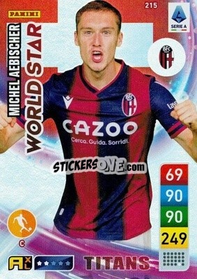 Figurina Michel Aebischer - Calciatori 2022-2023. Adrenalyn XL TITANS
 - Panini