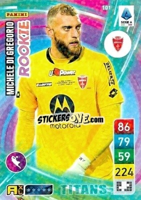 Figurina Michele Di Gregorio - Calciatori 2022-2023. Adrenalyn XL TITANS
 - Panini