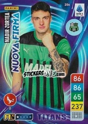 Figurina Nadir Zorter - Calciatori 2022-2023. Adrenalyn XL TITANS
 - Panini