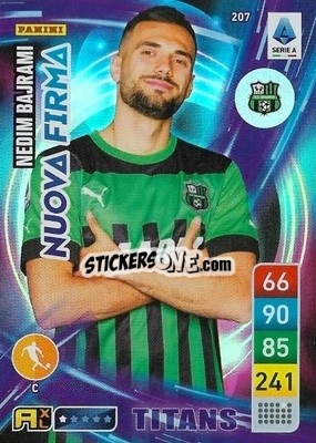 Cromo Nedim Bajrami - Calciatori 2022-2023. Adrenalyn XL TITANS
 - Panini