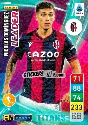 Figurina Nicolás Domínguez - Calciatori 2022-2023. Adrenalyn XL TITANS
 - Panini