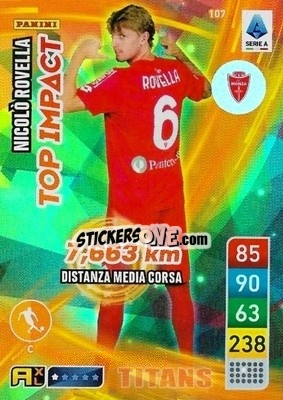 Sticker Nicolò Rovella - Calciatori 2022-2023. Adrenalyn XL TITANS
 - Panini