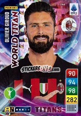 Sticker Olivier Giroud - Calciatori 2022-2023. Adrenalyn XL TITANS
 - Panini