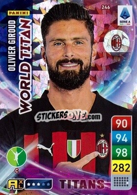 Sticker Olivier Giroud - Calciatori 2022-2023. Adrenalyn XL TITANS
 n. T246 - Panini