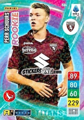 Figurina Perr Schuurs - Calciatori 2022-2023. Adrenalyn XL TITANS
 - Panini