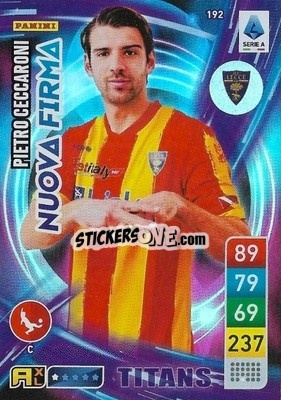 Sticker Pietro Ceccardini - Calciatori 2022-2023. Adrenalyn XL TITANS
 - Panini