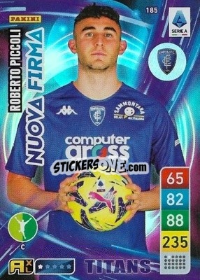 Figurina Roberto Piccoli - Calciatori 2022-2023. Adrenalyn XL TITANS
 - Panini