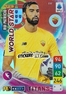 Cromo Rui Patrício - Calciatori 2022-2023. Adrenalyn XL TITANS
 - Panini