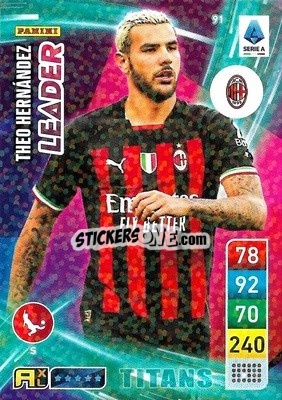 Sticker Theo Hernández - Calciatori 2022-2023. Adrenalyn XL TITANS
 - Panini