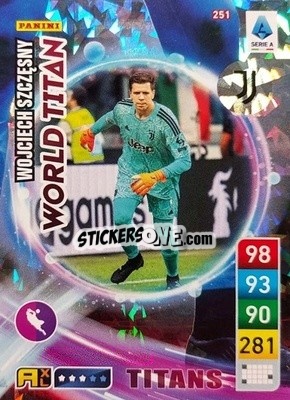 Sticker Wojciech Szczesny - Calciatori 2022-2023. Adrenalyn XL TITANS
 n. T251 - Panini