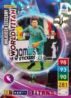 Figurina Wojciech Szczesny - Calciatori 2022-2023. Adrenalyn XL TITANS
 - Panini