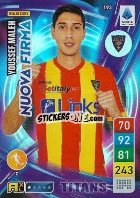 Cromo Youssef Maleh - Calciatori 2022-2023. Adrenalyn XL TITANS
 - Panini