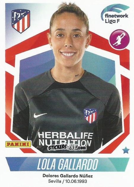 Figurina Lola Gallardo - Liga F 2022-2023
 n. 102 - Panini