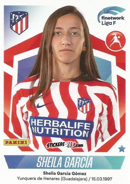 Sticker Sheila García - Liga F 2022-2023
 n. 104 - Panini