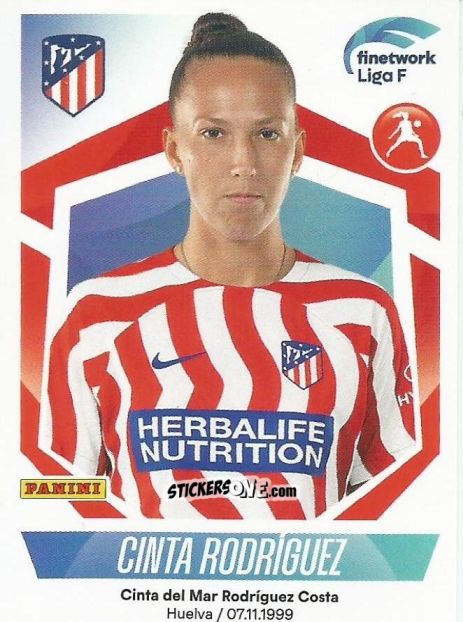 Cromo Cinta Rodríguez - Liga F 2022-2023
 n. 105 - Panini