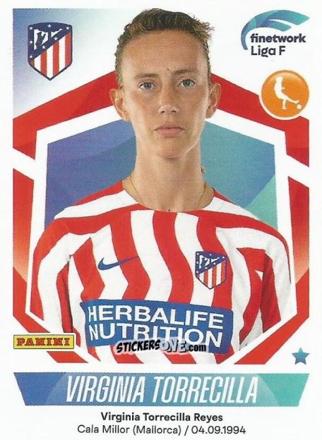 Cromo Virginia Torrecilla - Liga F 2022-2023
 n. 109 - Panini