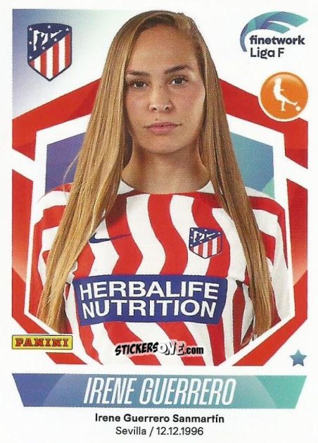 Sticker Irene Guerrero - Liga F 2022-2023
 n. 111 - Panini