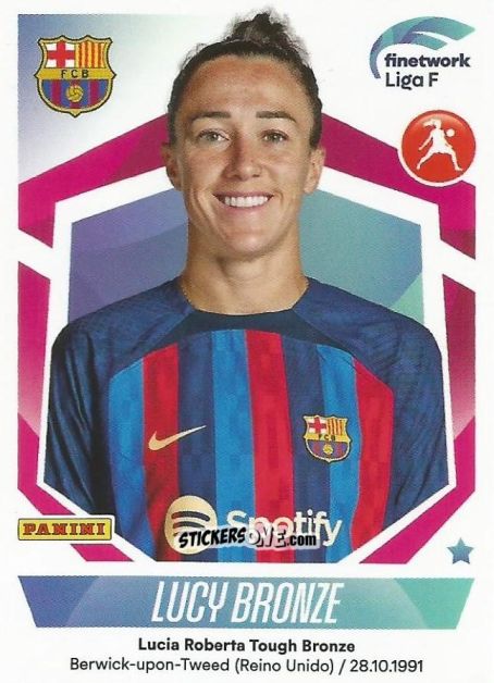 Sticker Lucy Bronze - Liga F 2022-2023
 n. 121 - Panini