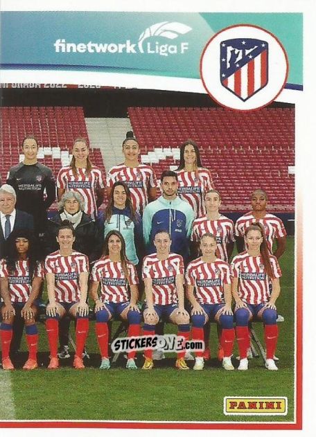 Figurina Plantilla - Liga F 2022-2023
 n. 13 - Panini