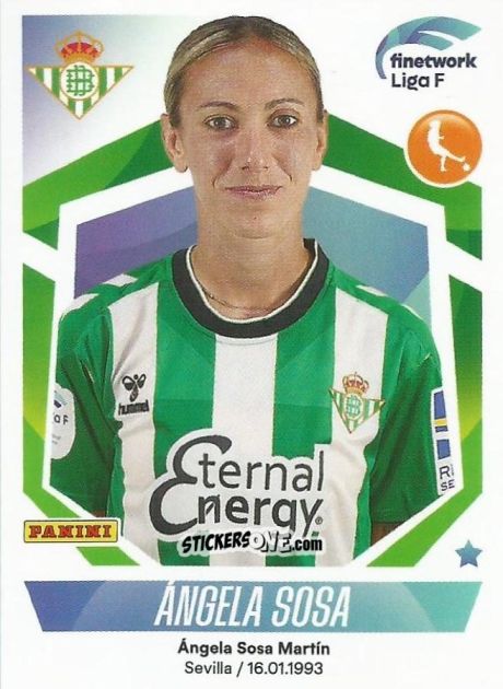Figurina Angela Sosa - Liga F 2022-2023
 n. 148 - Panini