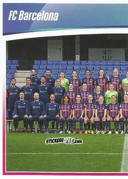 Figurina Plantilla - Liga F 2022-2023
 n. 15 - Panini