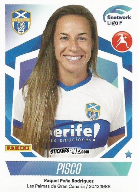 Sticker Pisco - Liga F 2022-2023
 n. 160 - Panini