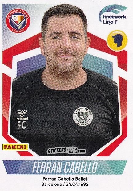 Sticker Ferran Cabello - Liga F 2022-2023
 n. 169 - Panini