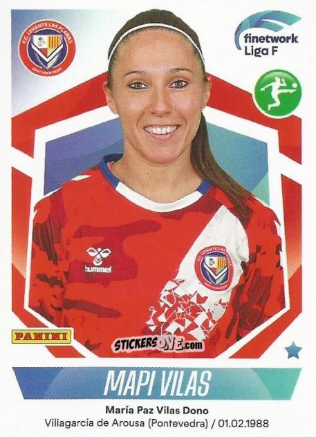 Sticker Mapi Vilas - Liga F 2022-2023
 n. 183 - Panini