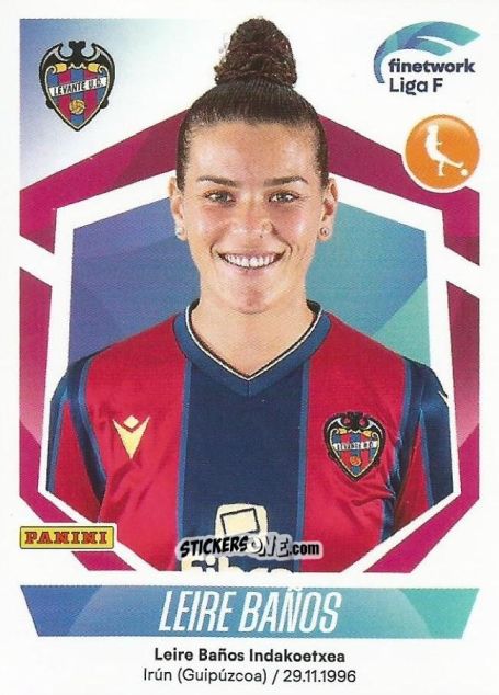Figurina Leire Baños - Liga F 2022-2023
 n. 197 - Panini