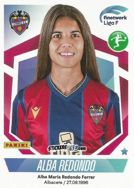 Figurina Alba Redondo - Liga F 2022-2023
 n. 200 - Panini