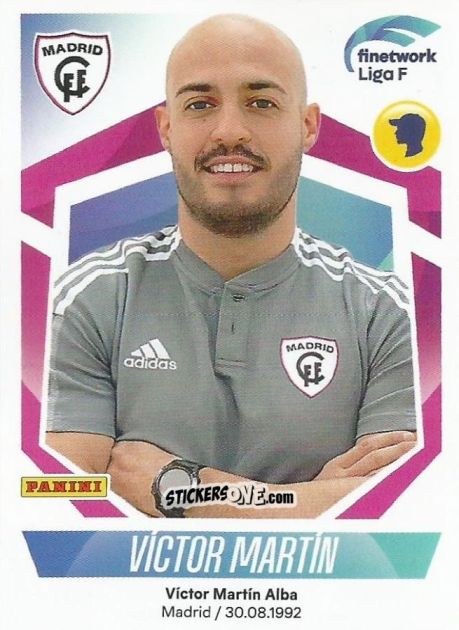 Sticker Victor Martín - Liga F 2022-2023
 n. 203 - Panini