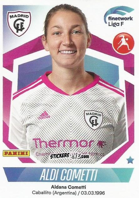 Figurina Aldi Cometti - Liga F 2022-2023
 n. 206 - Panini