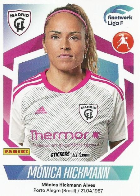 Figurina Mónica Hickmann - Liga F 2022-2023
 n. 208 - Panini