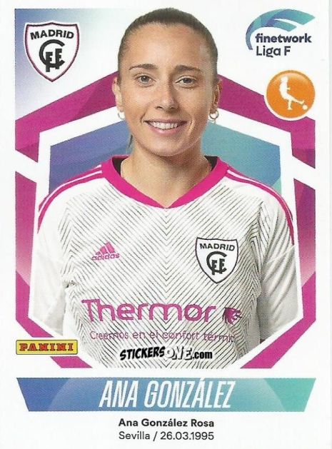 Figurina Ana González - Liga F 2022-2023
 n. 211 - Panini