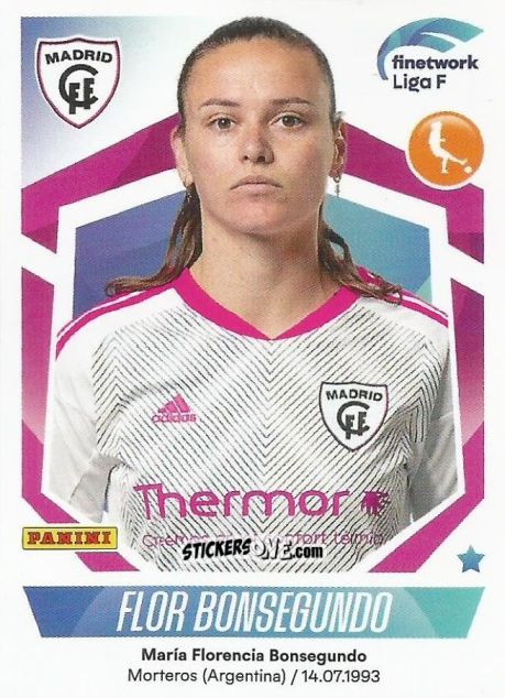 Figurina Flor Bonsegundo - Liga F 2022-2023
 n. 212 - Panini