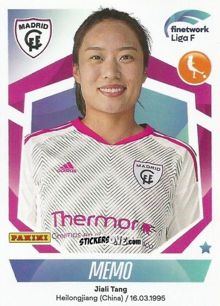 Figurina Memo - Liga F 2022-2023
 n. 213 - Panini