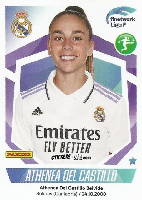 Cromo Athenea Del Castillo - Liga F 2022-2023
 n. 233 - Panini