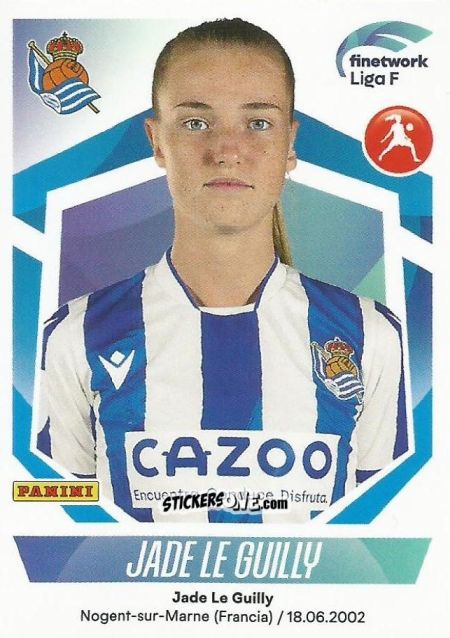 Figurina Jade Le Guilly - Liga F 2022-2023
 n. 240 - Panini