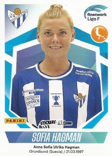 Sticker Sofia Hagman - Liga F 2022-2023
 n. 283 - Panini