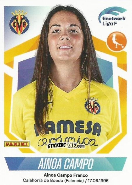 Sticker Ainoa Campo - Liga F 2022-2023
 n. 315 - Panini