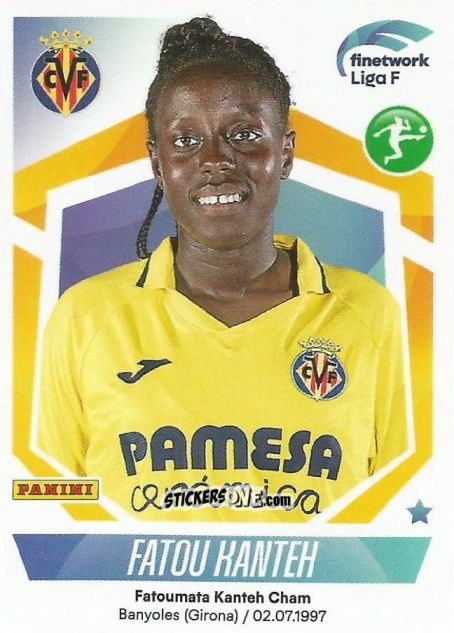 Cromo Fatou Kanteh - Liga F 2022-2023
 n. 319 - Panini