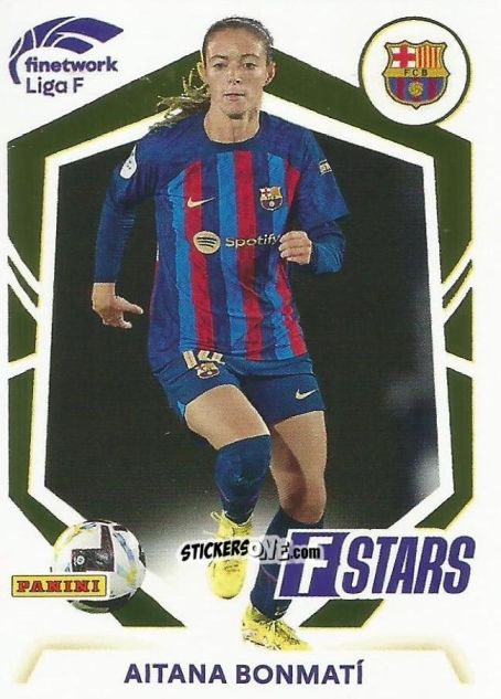 Cromo Aitana Bonmati - Liga F 2022-2023
 n. 322 - Panini