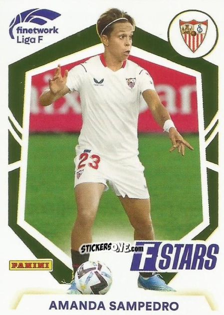 Sticker Amanda Sampedro - Liga F 2022-2023
 n. 326 - Panini