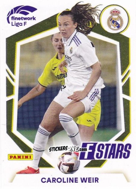 Sticker Carolina Wier - Liga F 2022-2023
 n. 331 - Panini