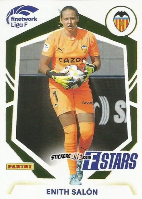 Cromo Enith Salón - Liga F 2022-2023
 n. 333 - Panini