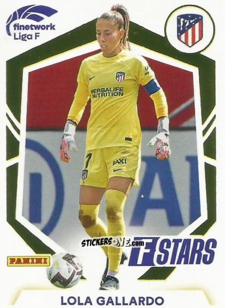 Cromo Lola Gallardo - Liga F 2022-2023
 n. 340 - Panini