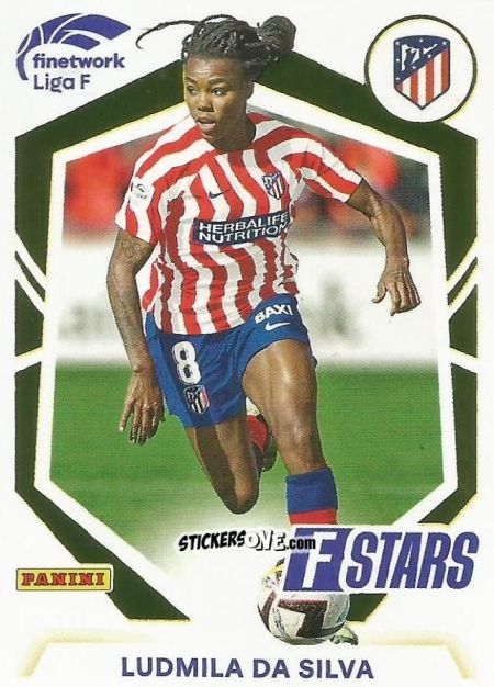 Sticker Ludmila Da Silva - Liga F 2022-2023
 n. 342 - Panini