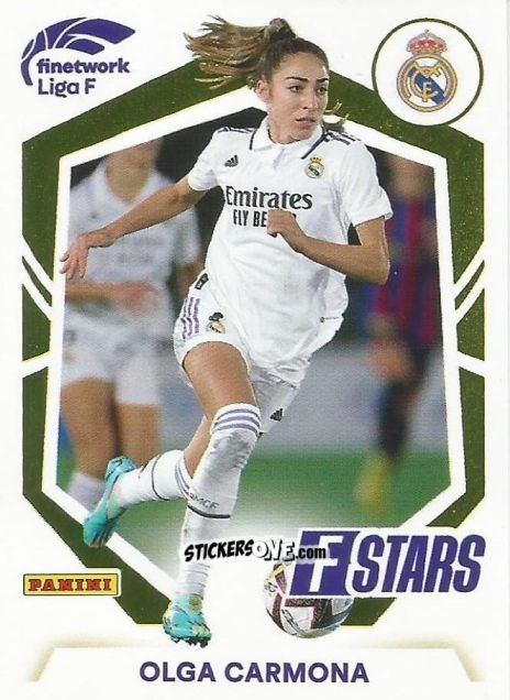 Cromo Olga Carmona - Liga F 2022-2023
 n. 350 - Panini