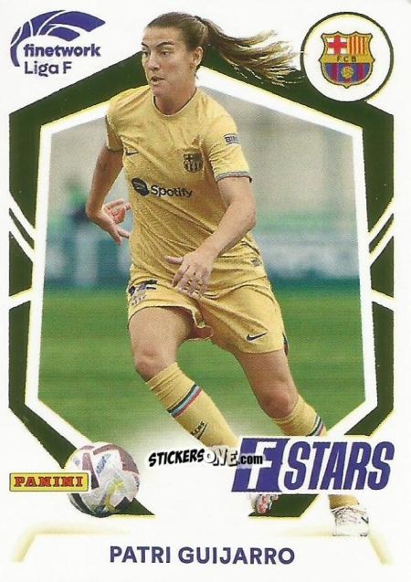 Cromo Patri Guijarro - Liga F 2022-2023
 n. 351 - Panini